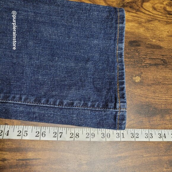 Vtg Levi's Jeans 12 Bootcut High Rise Medium Dark Wash Stretch Denim Western - Picture 9 of 12